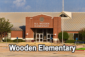 Wooden Elementary front view